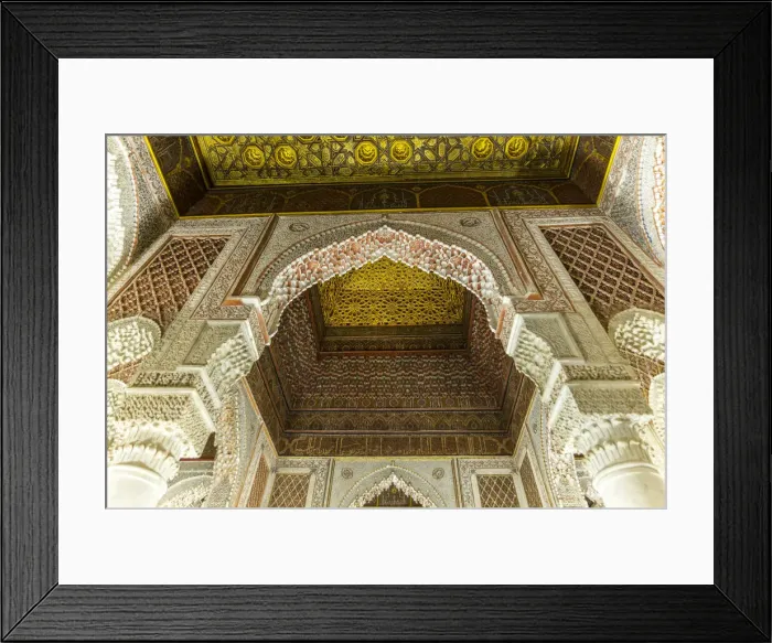 Framed Print : Saadian Tombs, Marrakech, Morocco, North Africa, Africa Framed Print : Saadian Tombs, Marrakech, Morocco, North Africa, Africa