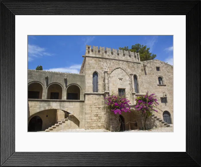 Framed Print : Hospice of the Knights Hospitaller, Square of the Hebrew Martyrs, Rhodes Old Town Framed Print : Hospice of the Knights Hospitaller, Square of the Hebrew Martyrs, Rhodes Old Town