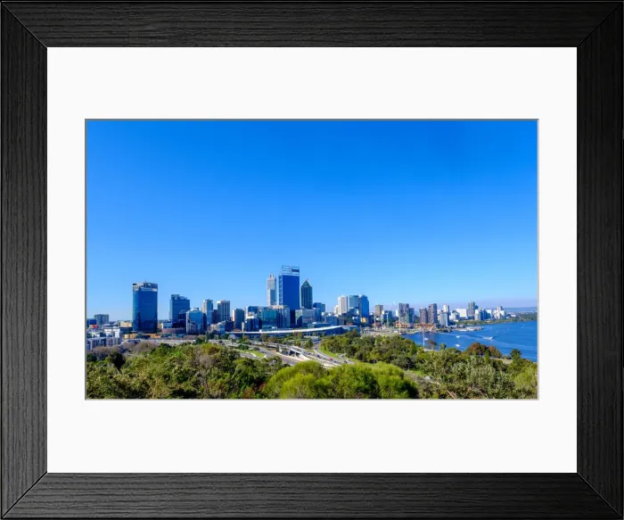 Framed Print : View from Kings Park over Perth City, Western Australia, Australia, Pacific Framed Print : View from Kings Park over Perth City, Western Australia, Australia, Pacific