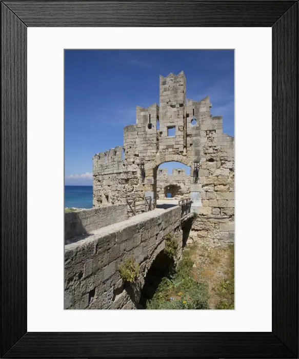 Framed Print : Gate of St. Paul, Rhodes Old Town, UNESCO World Heritage Site, Rhodes Framed Print : Gate of St. Paul, Rhodes Old Town, UNESCO World Heritage Site, Rhodes