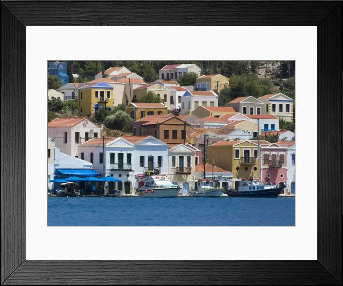 Framed Print : Kastellorizo Harbour, Kastellorizo (Megisti) Island, Dodecanese Group, Greek Islands Framed Print : Kastellorizo Harbour, Kastellorizo (Megisti) Island, Dodecanese Group, Greek Islands