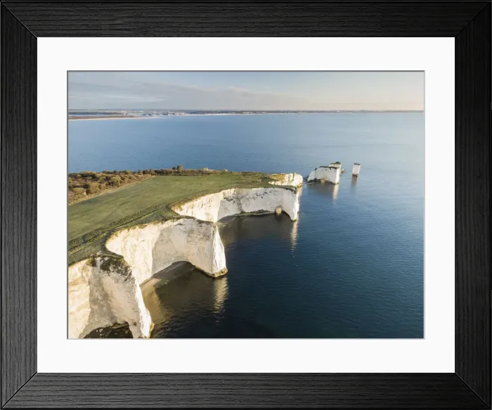 Framed Print : Old Harry Rocks, Jurassic Coast, UNESCO World Heritage Site, Dorset, England Framed Print : Old Harry Rocks, Jurassic Coast, UNESCO World Heritage Site, Dorset, England