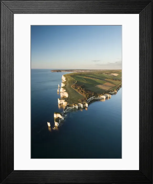 Framed Print : Old Harry Rocks, Jurassic Coast, UNESCO World Heritage Site, Dorset, England Framed Print : Old Harry Rocks, Jurassic Coast, UNESCO World Heritage Site, Dorset, England
