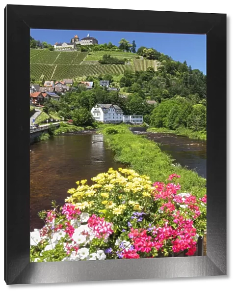 Eberstein Castle, Gernsbach, Murgtal Valley, Black Forest, Baden Wurttemberg, Germany