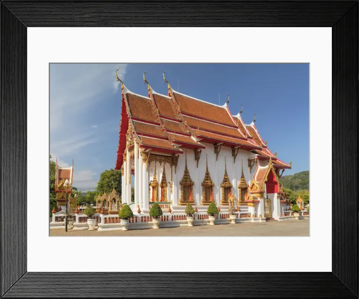 Framed Print : Wat Chalong temple, Phuket, Thailand, Southeast Asia, Asia Framed Print : Wat Chalong temple, Phuket, Thailand, Southeast Asia, Asia