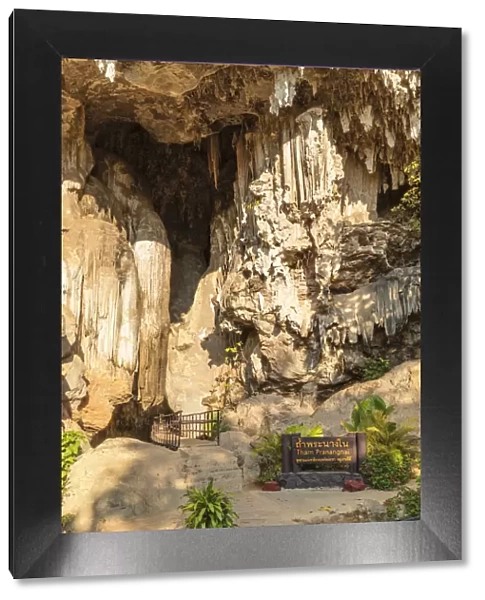 Entrance to Phra Nang Nai Cave, Railay Peninsula, Krabi Province, Thailand