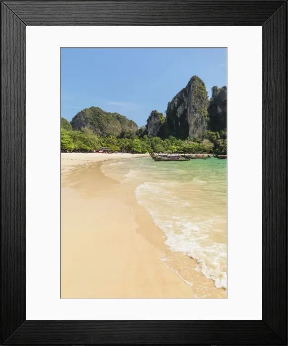 Framed Print : West Rai Leh Beach, Railay Peninsula, Krabi Province, Thailand, Southeast Asia, Asia Framed Print : West Rai Leh Beach, Railay Peninsula, Krabi Province, Thailand, Southeast Asia, Asia