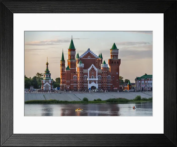 Framed Print : Kurchak Theatre, Yoshkar-Ola, Mari-El, Russia, Europe Framed Print : Kurchak Theatre, Yoshkar-Ola, Mari-El, Russia, Europe