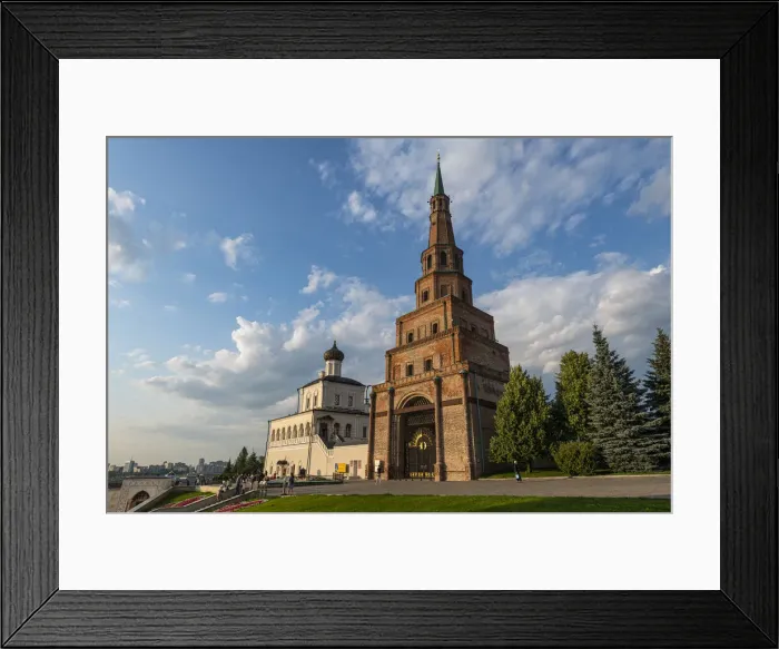 Framed Print : Syuyumbeki Tower, UNESCO World Heritage Site, Kazan Kremlin, Kazan, Republic of Tatarstan Framed Print : Syuyumbeki Tower, UNESCO World Heritage Site, Kazan Kremlin, Kazan, Republic of Tatarstan