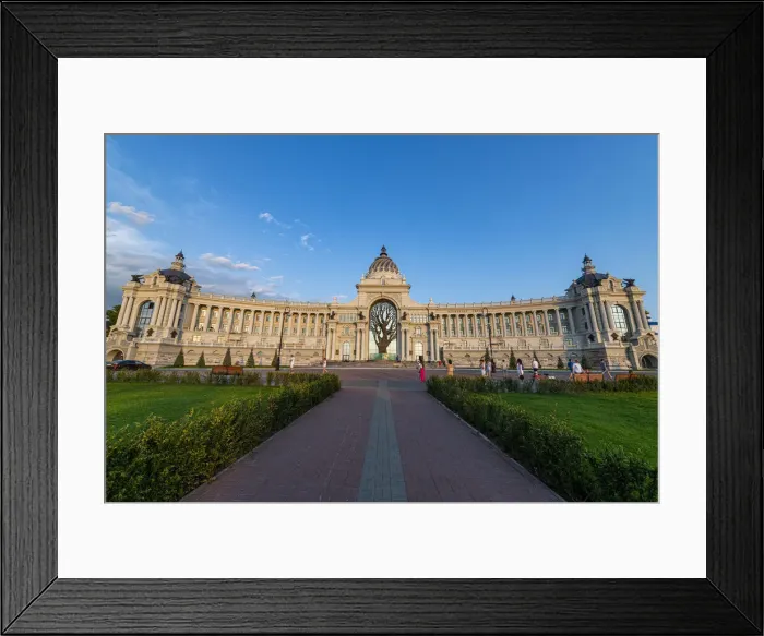 Framed Print : Dvorets Zemledel tsev building, Kazan, Republic of Tatarstan, Russia, Europe Framed Print : Dvorets Zemledel tsev building, Kazan, Republic of Tatarstan, Russia, Europe
