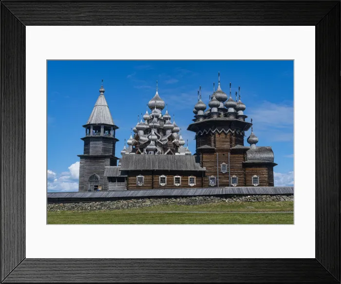 Framed Print : Kizhi Pogost, Transfiguration Church, UNESCO World Heritage Site, Kizhi Island, Karelia Framed Print : Kizhi Pogost, Transfiguration Church, UNESCO World Heritage Site, Kizhi Island, Karelia