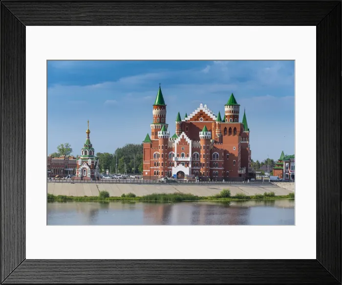 Framed Print : Kurchak Theatre, Yoshkar-Ola, Mari-El, Russia, Europe Framed Print : Kurchak Theatre, Yoshkar-Ola, Mari-El, Russia, Europe
