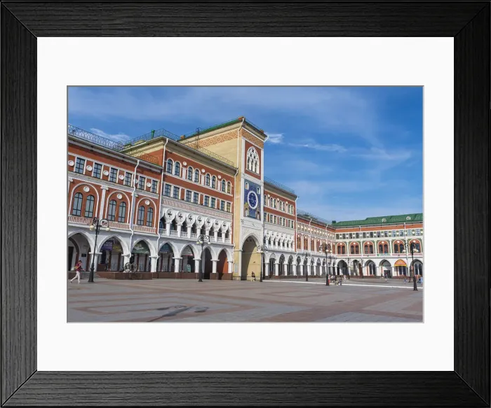 Framed Print : Town hall of Yoshkar-Ola, Mari El, Russia, Europe Framed Print : Town hall of Yoshkar-Ola, Mari El, Russia, Europe