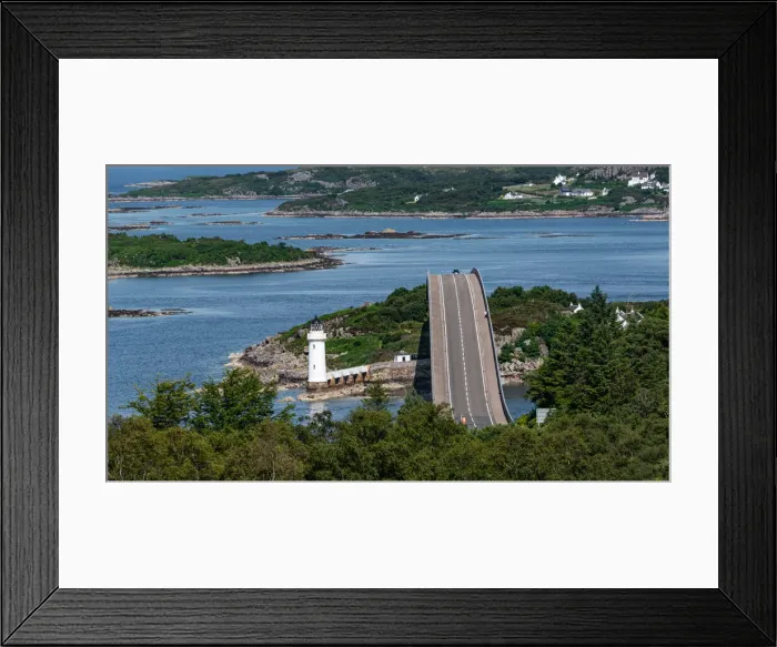 Framed Print : The Skye Bridge over Loch Alsh, connecting the Isle of Skye to Eilean Ban Framed Print : The Skye Bridge over Loch Alsh, connecting the Isle of Skye to Eilean Ban