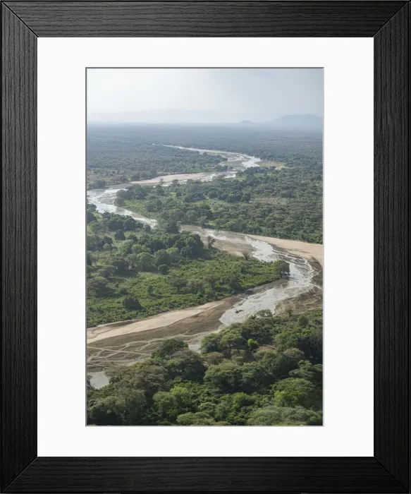 Framed Print : Aerial of Singaita River, Kapoita, Eastern Equatoria State, , South Sudan, Africa Framed Print : Aerial of Singaita River, Kapoita, Eastern Equatoria State, , South Sudan, Africa