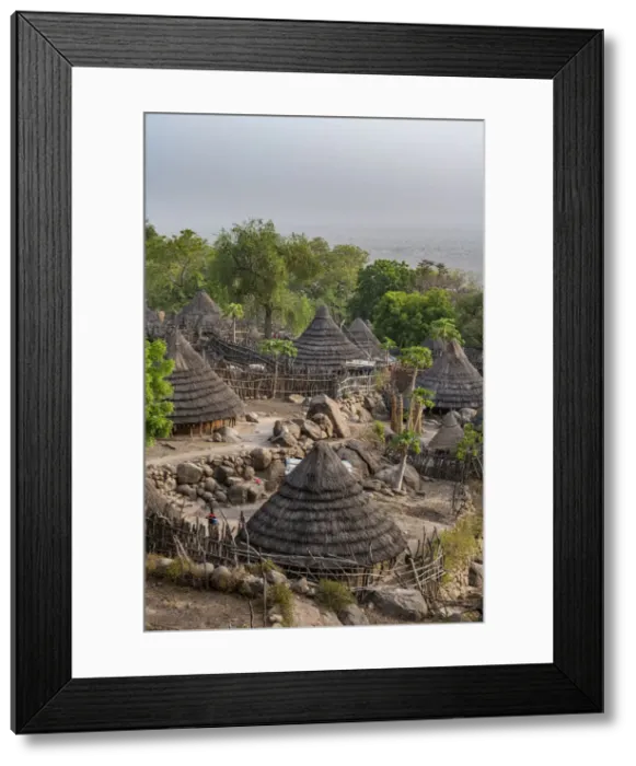 Framed Print : Tradtional huts of the Otuho (Lotuko) tribe in a village in the Imatong mountains Framed Print : Tradtional huts of the Otuho (Lotuko) tribe in a village in the Imatong mountains