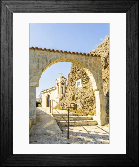 Framed Print : Chapel of the Virgin, Avdellero, Larnaca district, Cyprus, Mediterranean, Europe Framed Print : Chapel of the Virgin, Avdellero, Larnaca district, Cyprus, Mediterranean, Europe