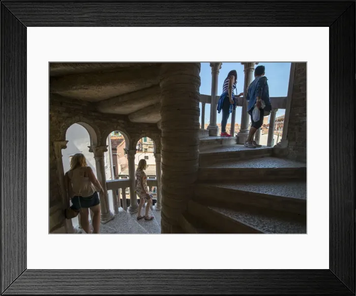 Framed Print : View from Palazzo Contarini del Bovolo staircase, Venice, UNESCO World Heritage Site Framed Print : View from Palazzo Contarini del Bovolo staircase, Venice, UNESCO World Heritage Site