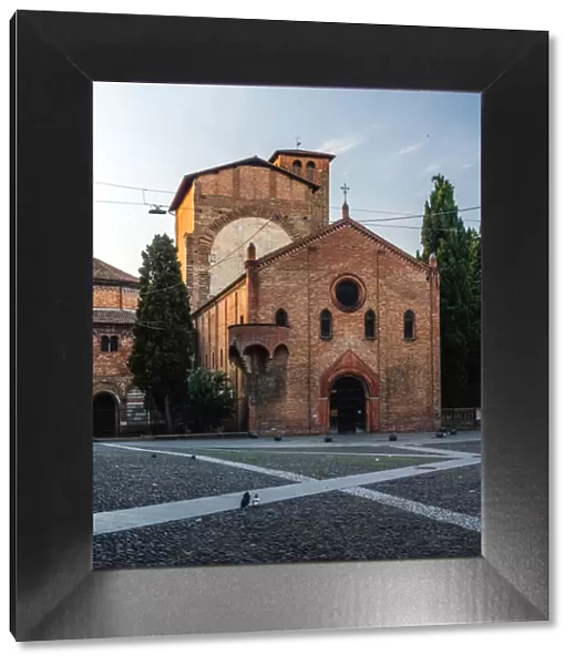 Santo Stefanos Church in Piazza Santo Stefano, Bologna, Emilia Romagna, Italy