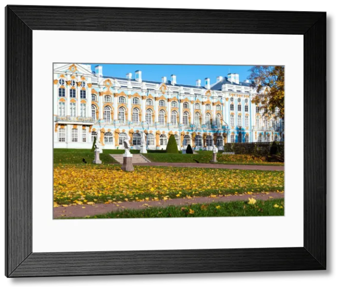 Framed Print : Catherine Palace, Pushkin (Tsarskoye Selo), near St. Petersburg, Russia, Europe Framed Print : Catherine Palace, Pushkin (Tsarskoye Selo), near St. Petersburg, Russia, Europe