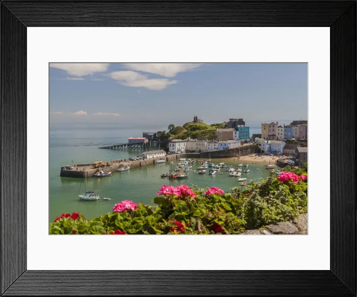 Framed Print : Tenby Harbour, Pembrokeshire, Wales, United Kingdom, Europe Framed Print : Tenby Harbour, Pembrokeshire, Wales, United Kingdom, Europe