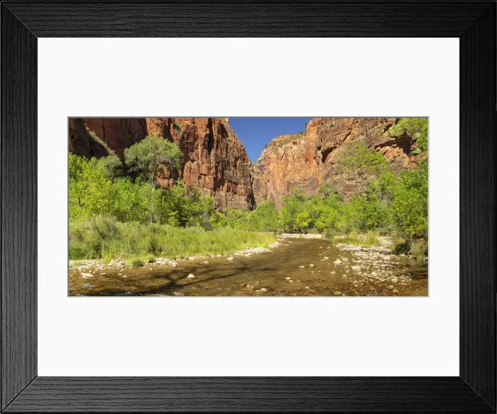 Framed Print : Riverside Walk, Temple of Sinawava, Zion National Park, Colorado Plateau, Utah Framed Print : Riverside Walk, Temple of Sinawava, Zion National Park, Colorado Plateau, Utah