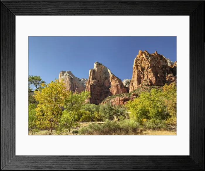 Framed Print : Court of Patriarchs, Zion National Park, Colorado Plateau, Utah, United States of America Framed Print : Court of Patriarchs, Zion National Park, Colorado Plateau, Utah, United States of America