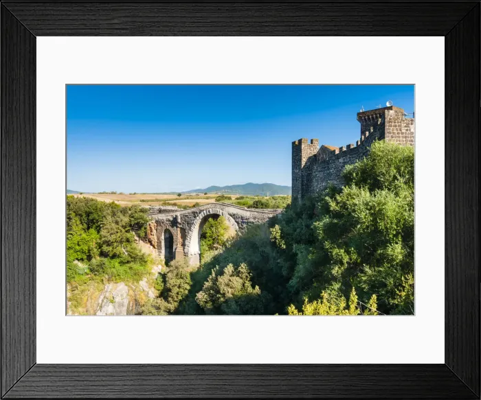 Framed Print : Roman Bridge of the Devil, Vulci, Province of Viterbo, Latium, Maremma, Italy, Europe Framed Print : Roman Bridge of the Devil, Vulci, Province of Viterbo, Latium, Maremma, Italy, Europe