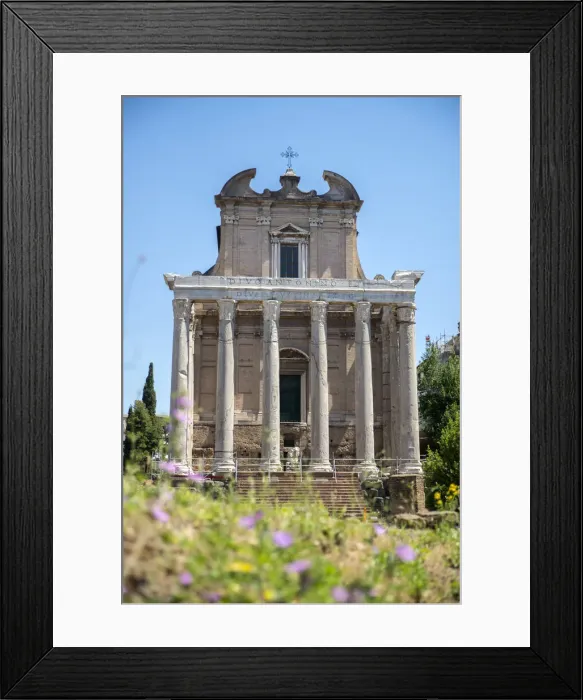 Framed Print : Temple of Antoninus and Faustina, Roman Forum, UNESCO World Heritage Site, Rome, Lazio Framed Print : Temple of Antoninus and Faustina, Roman Forum, UNESCO World Heritage Site, Rome, Lazio
