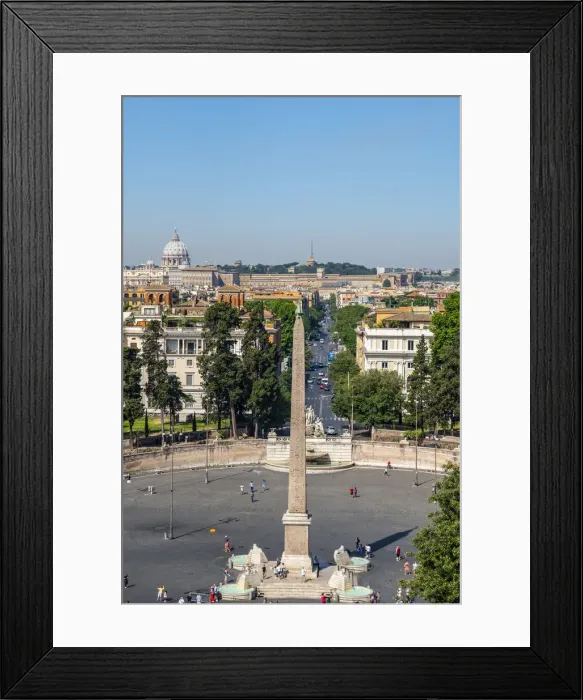 Framed Print : View of Rome from Pincio terrace, Villa Borghese, Rome, Lazio, Italy, Europe Framed Print : View of Rome from Pincio terrace, Villa Borghese, Rome, Lazio, Italy, Europe