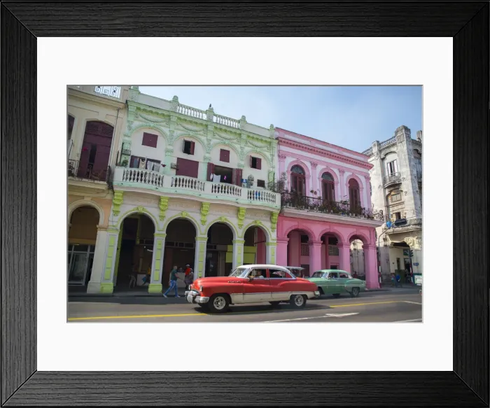 Framed Print : Vintage Cars, Havana, Cuba, West Indies, Central America Framed Print : Vintage Cars, Havana, Cuba, West Indies, Central America