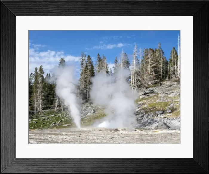 Framed Print : Grand Geyser, in the Norris Geyser Basin area, Yellowstone National Park Framed Print : Grand Geyser, in the Norris Geyser Basin area, Yellowstone National Park