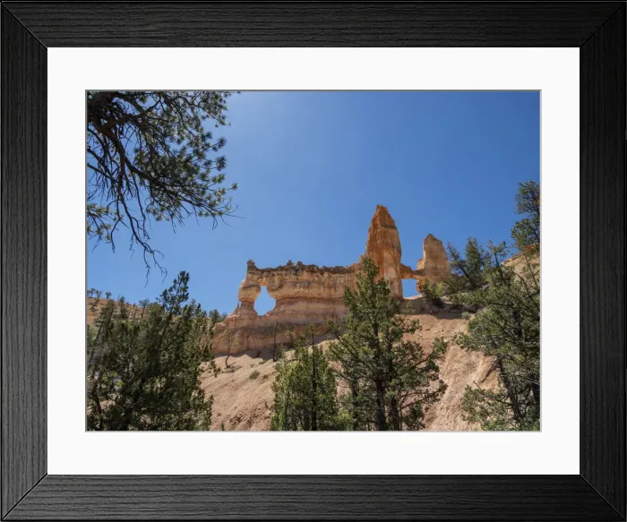Framed Print : A view of Tower Bridge from the Fairyland Trail in Bryce Canyon National Park, Utah Framed Print : A view of Tower Bridge from the Fairyland Trail in Bryce Canyon National Park, Utah