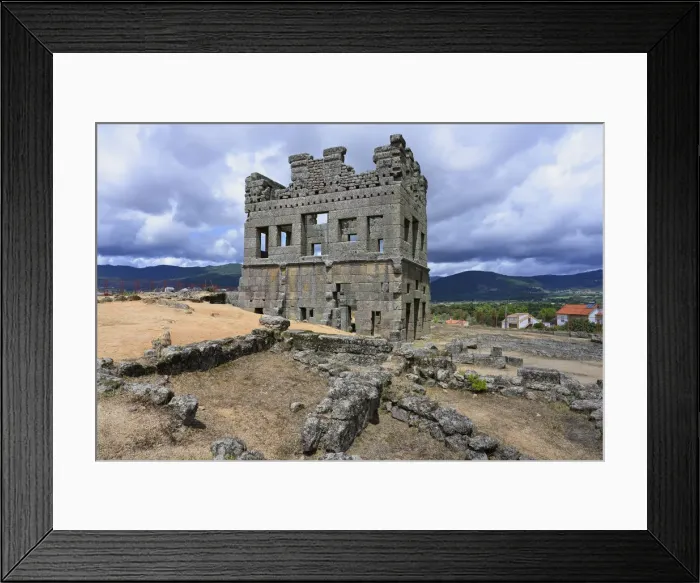 Framed Print : Centum Cellas, Roman villa, 1st century AD, Mount of Santo Antao village, Belmonte Framed Print : Centum Cellas, Roman villa, 1st century AD, Mount of Santo Antao village, Belmonte