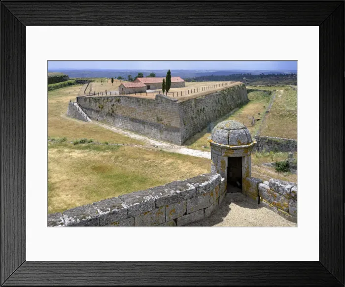 Framed Print : Santa Barbara ramparts, Almeida, Historic village around the Serra da Estrela Framed Print : Santa Barbara ramparts, Almeida, Historic village around the Serra da Estrela