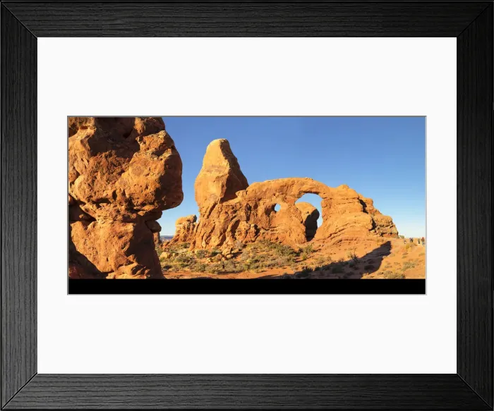 Framed Print : Turret Arch, Arches National Park, Utah, United States of America, North America Framed Print : Turret Arch, Arches National Park, Utah, United States of America, North America
