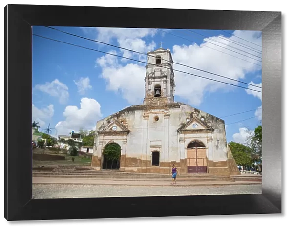 Church Iglesia de of Santa Ana, Trinidad, Sancti Spiritus, Cuba, West Indies