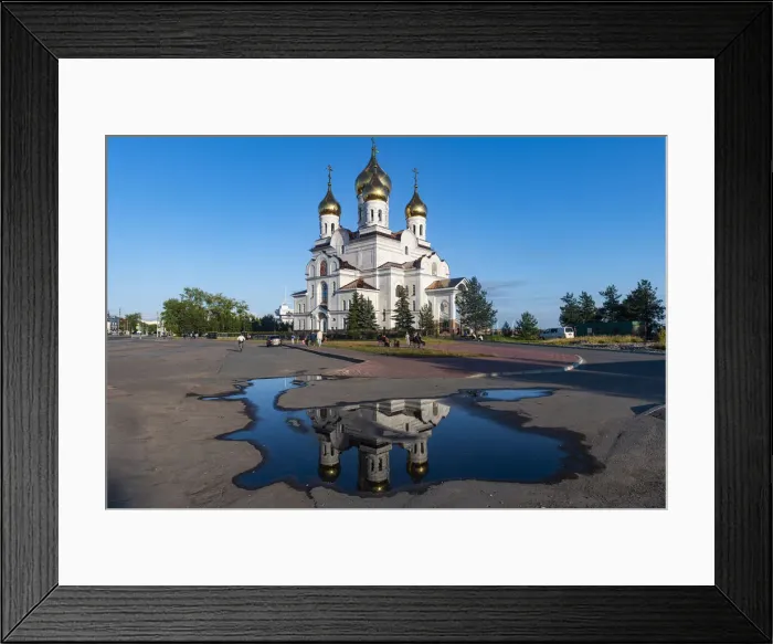 Framed Print : Cathedral of the Archangel, Arkhangelsk, Russia, Europe Framed Print : Cathedral of the Archangel, Arkhangelsk, Russia, Europe