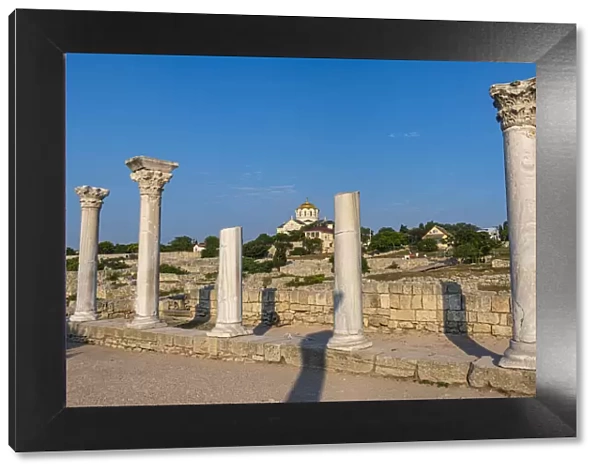 Antique Chersonesos, UNESCO World Heritage Site, Sewastopol (Sevastopol), Crimea, Russia