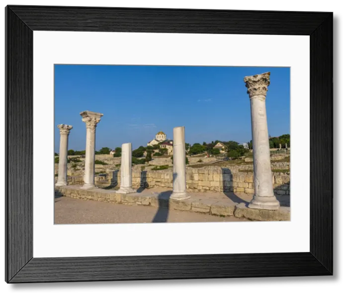 Framed Print : Antique Chersonesos, UNESCO World Heritage Site, Sewastopol (Sevastopol), Crimea, Russia Framed Print : Antique Chersonesos, UNESCO World Heritage Site, Sewastopol (Sevastopol), Crimea, Russia