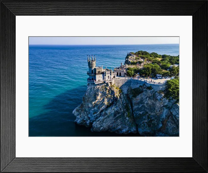 Framed Print : Swallows Nest, Yalta, Crimea, Russia, Europe