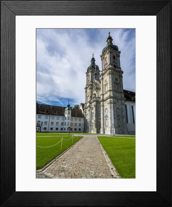 Framed Print : St. Gallen Cathedral, St. Gallen, Switzerland, Europe Framed Print : St. Gallen Cathedral, St. Gallen, Switzerland, Europe