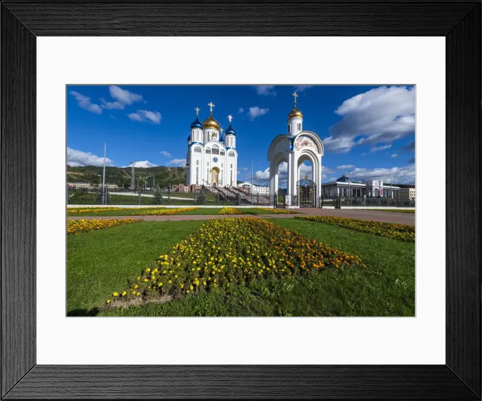 Framed Print : Cathedral of the Nativity, Ploshchad Pobedy, Yuzhno-Sakhalinsk, Sakhalin, Russia Framed Print : Cathedral of the Nativity, Ploshchad Pobedy, Yuzhno-Sakhalinsk, Sakhalin, Russia