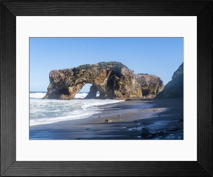 Framed Print : Rock arch, Cape giant, Sakhalin, Russia, Eurasia Framed Print : Rock arch, Cape giant, Sakhalin, Russia, Eurasia