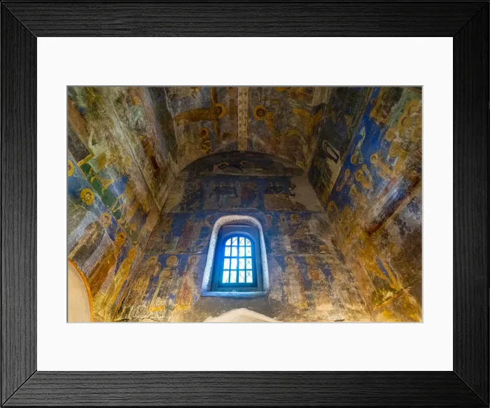 Framed Print : Old icons in the Spaso-Preobrazhenskiy Mirozhskiy Male Monastery Framed Print : Old icons in the Spaso-Preobrazhenskiy Mirozhskiy Male Monastery