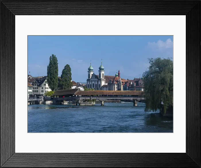 Framed Print : Old town of Lucerne, Switzerland, Europe Framed Print : Old town of Lucerne, Switzerland, Europe