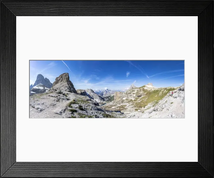 Framed Print : Oberbachernjoch (Passo Fiscalino), Croda Dei Toni, Cadini di Misurina Framed Print : Oberbachernjoch (Passo Fiscalino), Croda Dei Toni, Cadini di Misurina