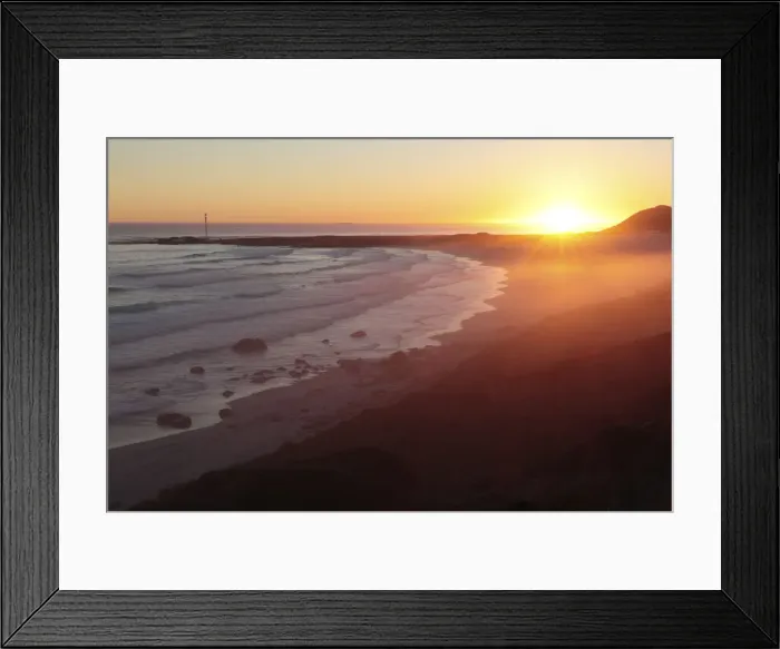Framed Print : Witsand Beach at sunset, near Kommetjie, Cape Town, South Africa, Africa Framed Print : Witsand Beach at sunset, near Kommetjie, Cape Town, South Africa, Africa