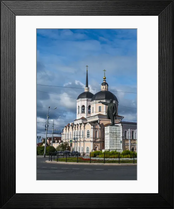 Framed Print : Cathedral of Tomsk, Tomsk Oblast, Russia, Eurasia