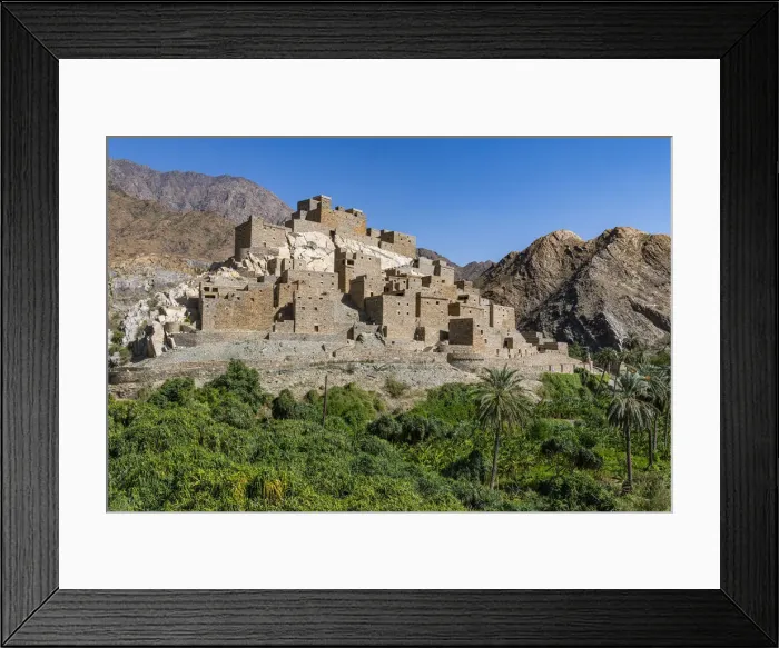 Framed Print : Zee Al-Ayn (Thee Ain) historic mountain village, Kingdom of Saudi Arabia, Middle East Framed Print : Zee Al-Ayn (Thee Ain) historic mountain village, Kingdom of Saudi Arabia, Middle East